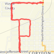 2.96 mile Run/Jog in Corydon on May 23, 2012 at 07:44 am