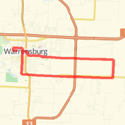 Half Marathon "Back to the Burg" Route