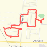 3.24 mi Run on May 23, 2012 1:41 PM