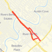 A run mapped on 05/23/2012