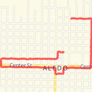 2.21 mile Run/Jog in Aledo on May 23, 2012 at 03:39 pm