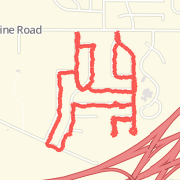 3.50 mi Run in Mineral Ridge on May 24, 2012 6:12 AM