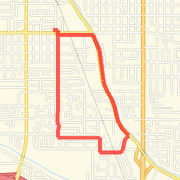 08/08/2009 Route Run route image