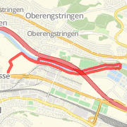 5.01 km Run in Schlieren on 24.05.2012 18:55