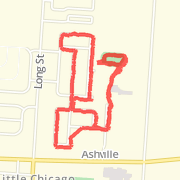 3.28 mile Run/Jog in Ashville on May 24, 2012 at 07:56 pm