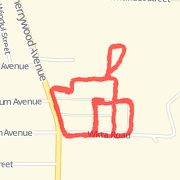 2.00 mi Run on May 24, 2012 7:59 PM