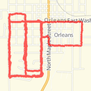 5.95 mile Walk in Orleans on May 24, 2012 at 07:41 pm