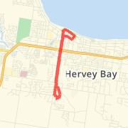 8.49 km Run in Kawungan on 25/05/2012 3:19 PM