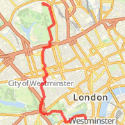 4.97 mi Hike in London on 25 May 2012 10:02