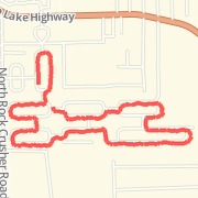 3.10 mile Run/Jog in Crystal River on May 25, 2012 at 07:04 am