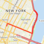 A run mapped on 05/25/2012