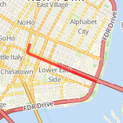 A run mapped on 05/25/2012