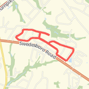 A run mapped on 05/25/2012