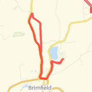 A run mapped on 05/25/2012