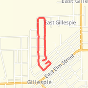 1.17 mi Run on May 25, 2012 8:56 PM