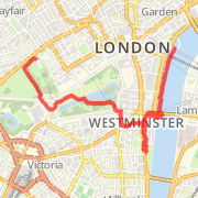 4.71 km Hike in London on 26 May 2012 13:39