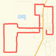 12.95 mile Run, Interval Training in Ephraim on May 26, 2012 at 06:35 am