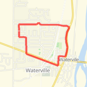 A run mapped on 05/26/2012