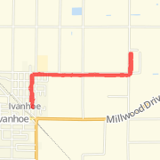 3.27 mile Run/Jog in Ivanhoe on May 26, 2012 at 03:57 pm