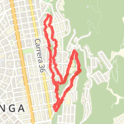 6.29 km Run on 26/05/2012 9:30 p.m.