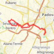 21.60 km Road Cycling in Albignasego on 27/mag/2012 11:34
