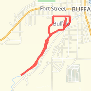 Johnson County Y 5K Route