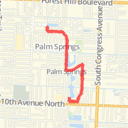 4.02 mi Group Run in Palm Springs on May 27, 2012 11:03 AM