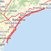 51.74 km Mountain Bike in Badalona on 27/05/2012 18:39