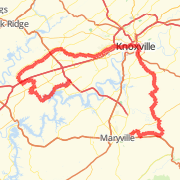 A ride mapped on 05/27/2012