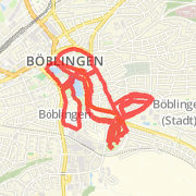9.51 mi Road Cycling in B&ouml;blingen on May 27, 2012 10:00 PM