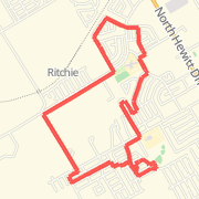 A run mapped on 05/27/2012