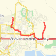 A run mapped on 05/28/2012