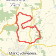 10,03 Kilometer Run/Jog on Mai 28, 2012 at 07:31 AM