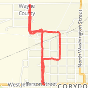 2.03 mile Run/Jog in Corydon on May 28, 2012 at 07:22 am