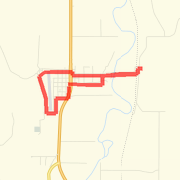 A run mapped on 05/28/2012