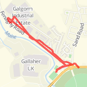 1.55 mi Run on 28 May 2012 18:56