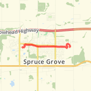 5.42 km Road Cycling on 2012-05-28 1:40 PM