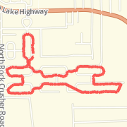 2.81 mile Run/Jog in Crystal River on May 28, 2012 at 05:20 pm