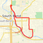 A run mapped on 05/28/2012