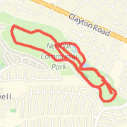 3 mile  Newhall course