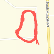 3.06 mi Run on May 28, 2012 10:08 PM