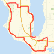 18 mile run on Whidbey