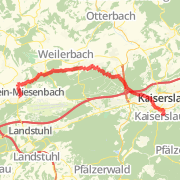 Bike route to Korean in Ramstein