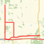 25.57 km Road Cycling on 2012-05-29 4:43 PM