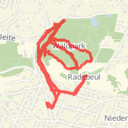 4.51 mi Run in Radebeul on May 30, 2012 5:32 PM