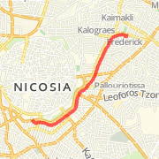 2.71 km Mountain Bike in Lefkosia on May 30, 2012 7:32 PM
