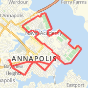 House to USNA, outer, and back (6.4)