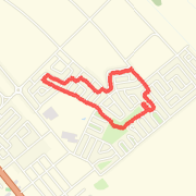 3.83 km Run in Sept-&Icirc;les on 2012-05-31 06:09