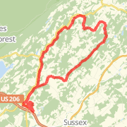 A ride mapped on 05/31/2012