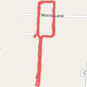 2.85 mi Run on May 31, 2012 12:02 PM